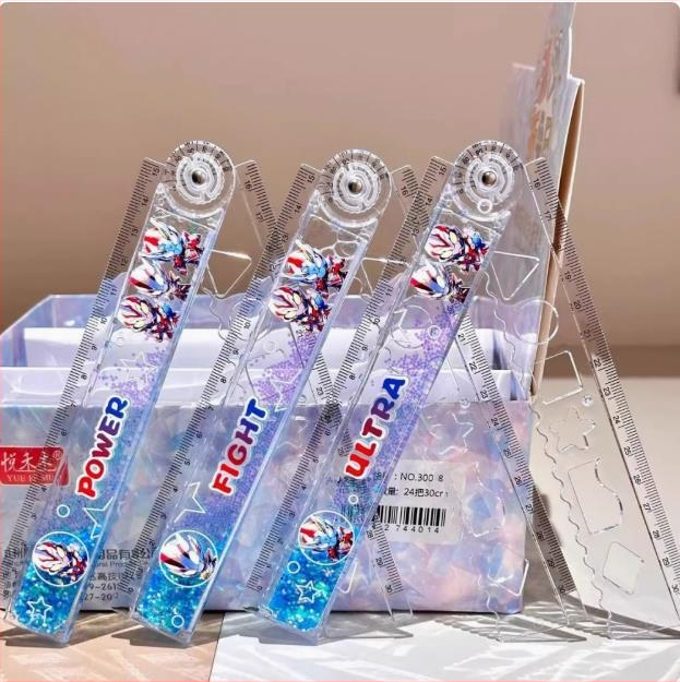 Сгъваема линейка, пластмасова, модел 300-8, тегло 43 г, опаковка: 1 кутия от 24 бр.