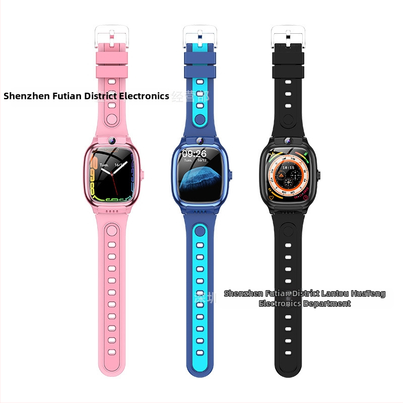 Detské 4G chytré hodinky s videohovorom, WiFi lokalizáciou, batéria 630 mAh, viacjazyčná podpora