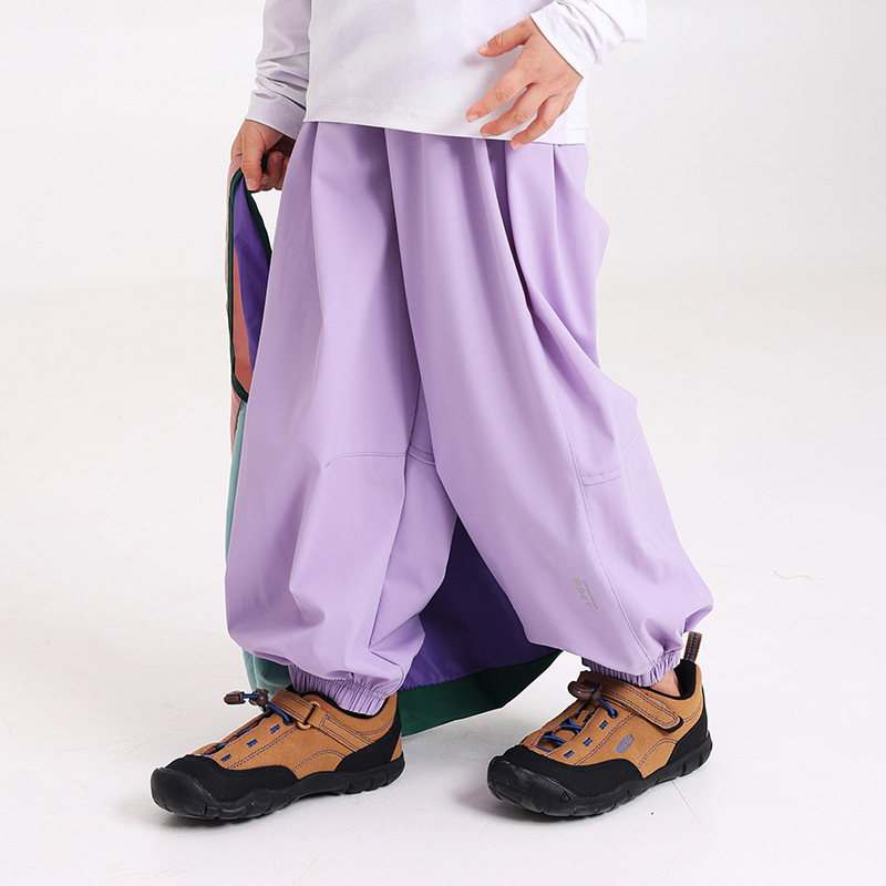 Pantaloni de copii pentru uscare rapidă – Amestec de fibre chimice, Unisex, Vară/Primăvară, Anti-țânțari, Pentru exterior