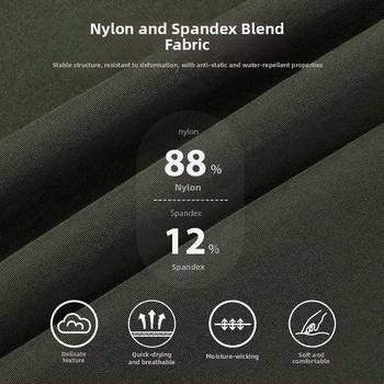 Muške trkačke hlače – brzo sušeće, prozračne, najlonska mješavina, srednji pojas, uski kroj