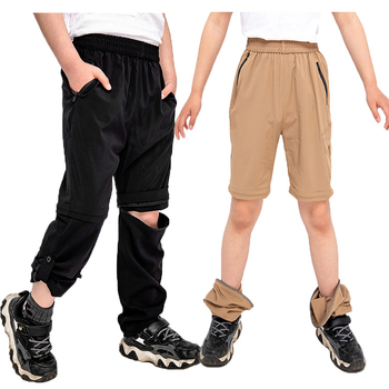 Dječje casual hlače brzo sušeće, dvodijelno odvojive, za outdoor planinarenje, unisex, ljeto–proljeće–jesen