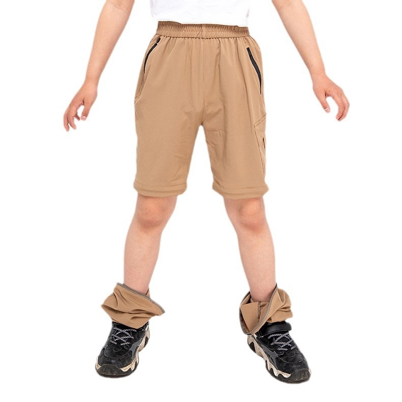 Dječje casual hlače brzo sušeće, dvodijelno odvojive, za outdoor planinarenje, unisex, ljeto–proljeće–jesen