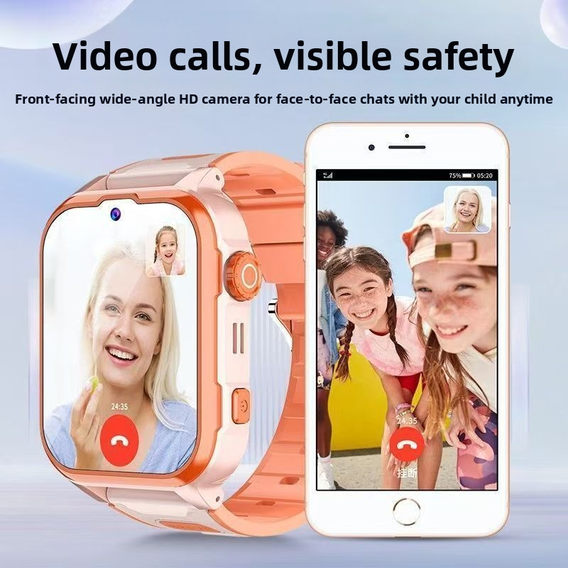 Detský telefónny hodinky s 1.3 MP kamerou, dosah 5 m, 2 GB RAM, bez dotykovej obrazovky