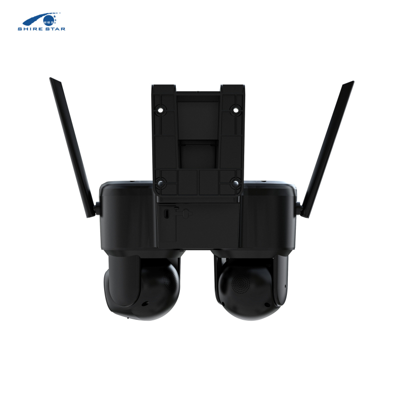 Cameră de supraveghere cu rezoluție orizontală 1920, iluminare minimă 0,01 lux, obiectiv 355° orizontal × 90° vertical, distanță IR 20 m, temperatură de operare -10°C până la +60°C