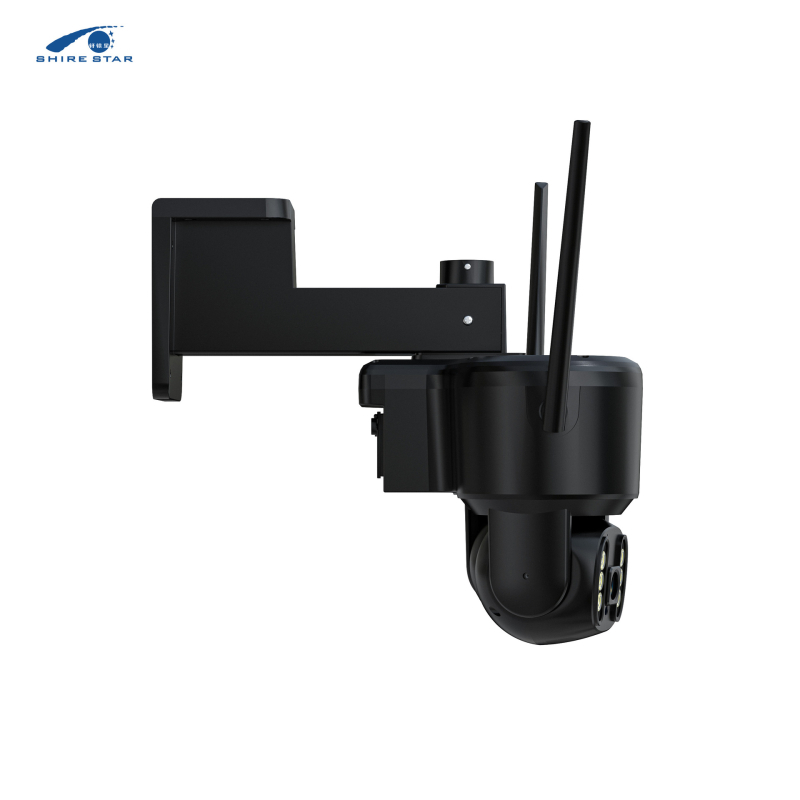 Cameră de supraveghere cu rezoluție orizontală 1920, iluminare minimă 0,01 lux, obiectiv 355° orizontal × 90° vertical, distanță IR 20 m, temperatură de operare -10°C până la +60°C