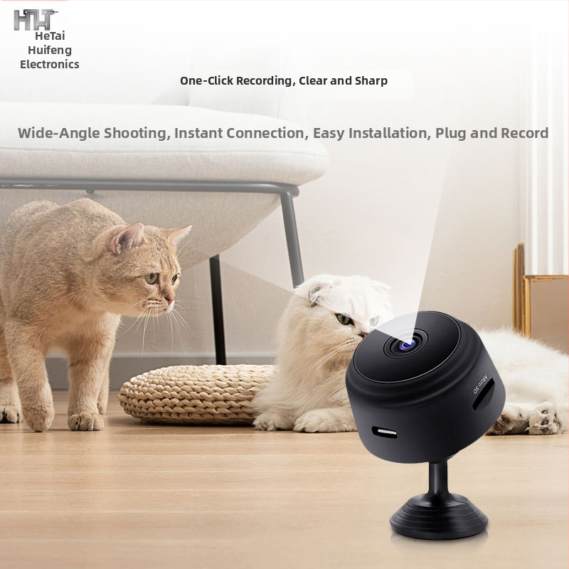 A9 WiFi bezpečnostná kamera, 1080P, 3.6mm objektív, minimálne osvetlenie 0,005 lx, nočné videnie IR do 1 m
