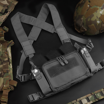 Vesta tactică pentru tir | Nailon mat, unisex, adulți, toate anotimpurile