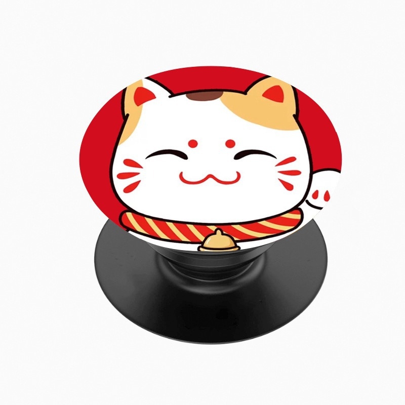 Držač za telefon s airbagom – teleskopski, protiv pada, stolni ljepilo, crtić prsten (Tip: Snap-on; Model: Mobile phone airbag holder; Materijal: Acrylic; Kompatibilne marke: Apple, Google, Huawei, Xiaomi; Kompatibilan model: 16promax)