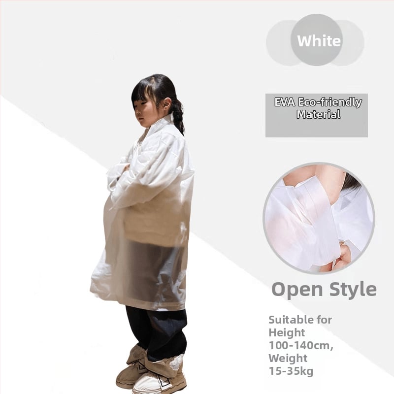 Αδιάβροχο poncho ενός τεμαχίου για ενήλικες, EVA ύφασμα, παχύ, κατάλληλο για πεζοπορία και ταξίδια