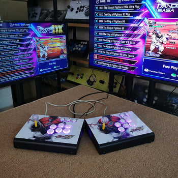 Dijeljena čelična konstrukcija, 3D Pandora EX kućni arkadni sustav, Android, 128GB, 2 igrača