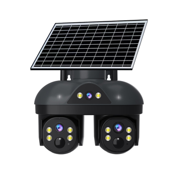 Cameră de securitate solară 5G, cu vizualizare panoramică 360° HD, iluminare minimă 0,00001 lux, SNR > 44 dB, potrivită pentru interior și exterior