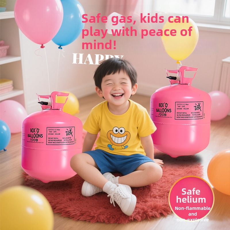 Mengxiang Хелиев резервоар – алуминиев филм, балон за украса, кръгла форма, за домашна употреба