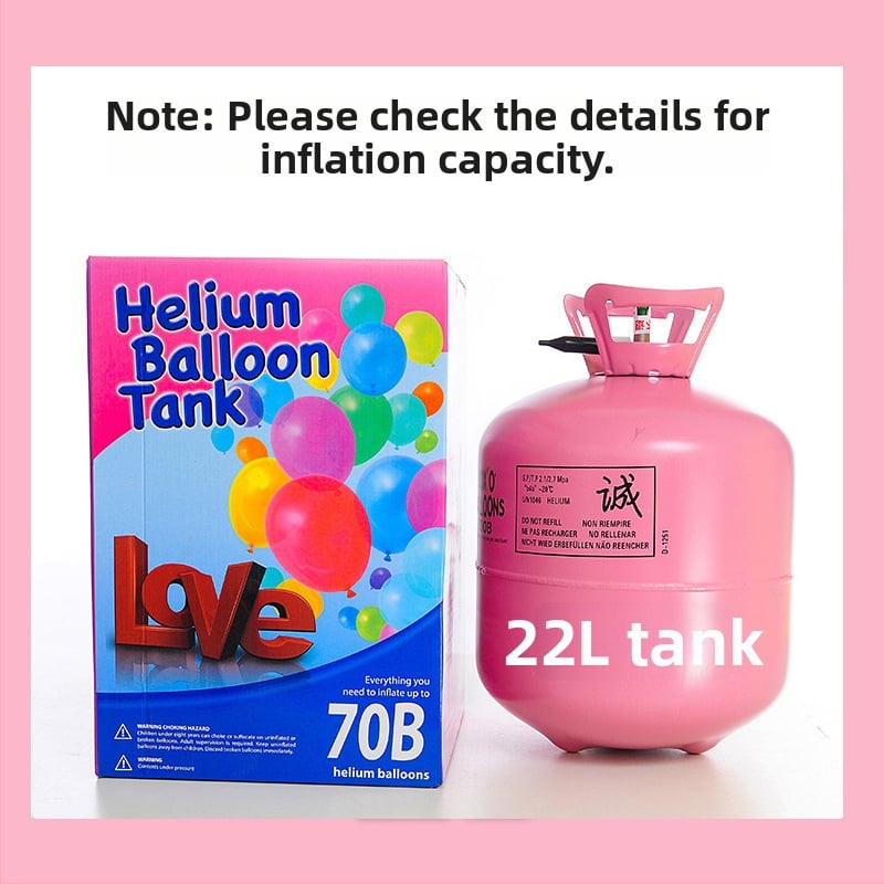 Mengxiang Хелиев резервоар – алуминиев филм, балон за украса, кръгла форма, за домашна употреба