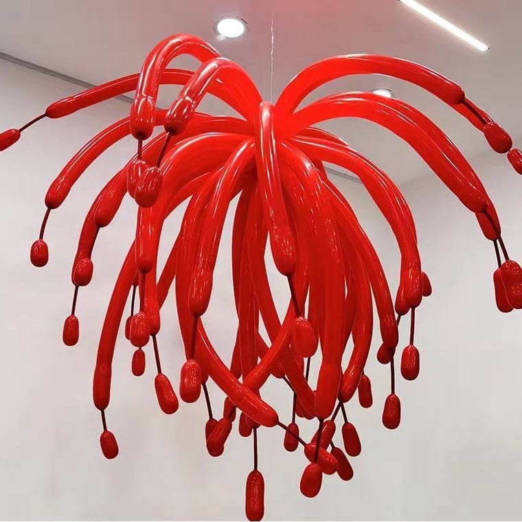 Латексни декоративни балони, дълга лента, YH-251223-1, Новогодишни балони