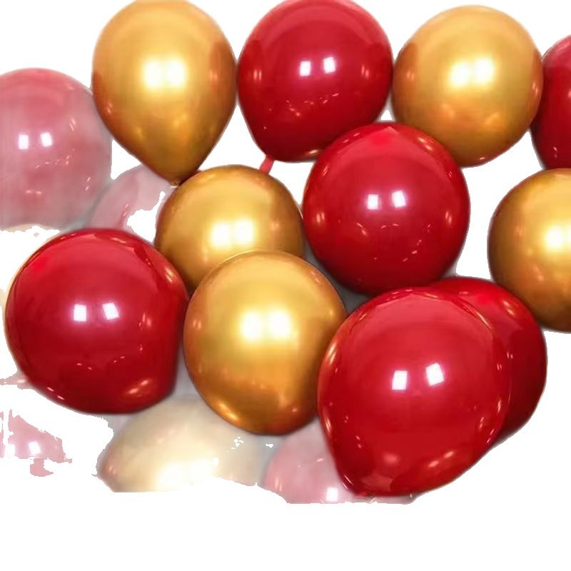 Латексни декоративни балони, дълга лента, YH-251223-1, Новогодишни балони