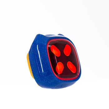 Lumină spate inteligentă pentru bicicletă cu senzor și semnal de frânare - Wind&Moon; Material TPU+PC; Importat: Nu; Fără procesare sau personalizare