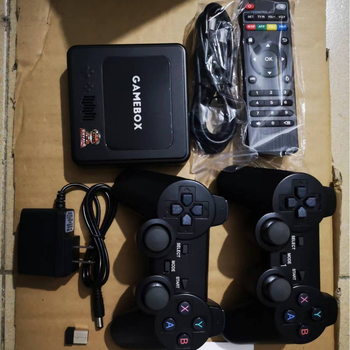 G10 GAMEBOX igraća konzola s dvostrukim sustavom, bežična, Android/Emuelec OS, podrška 4K/3D, HDMI sučelje
