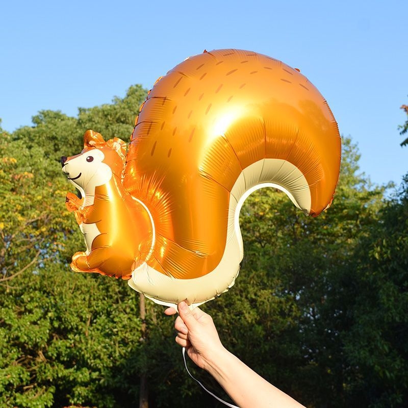 Балон с форма на карикатурно животно, хартия, тип балон: падаща Земя, без печат на лого, подходящ за дома и за търговски събития