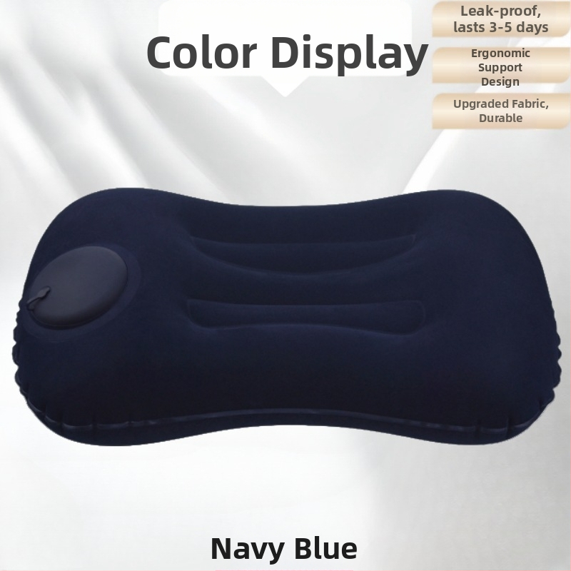 Putnički napuhljivi jastuk, sklopivi, PVC, 16 mm debljina, za odrasle