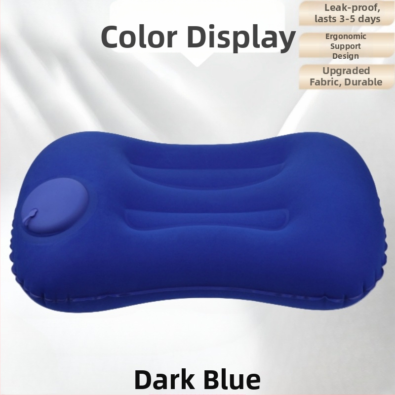 Putnički napuhljivi jastuk, sklopivi, PVC, 16 mm debljina, za odrasle