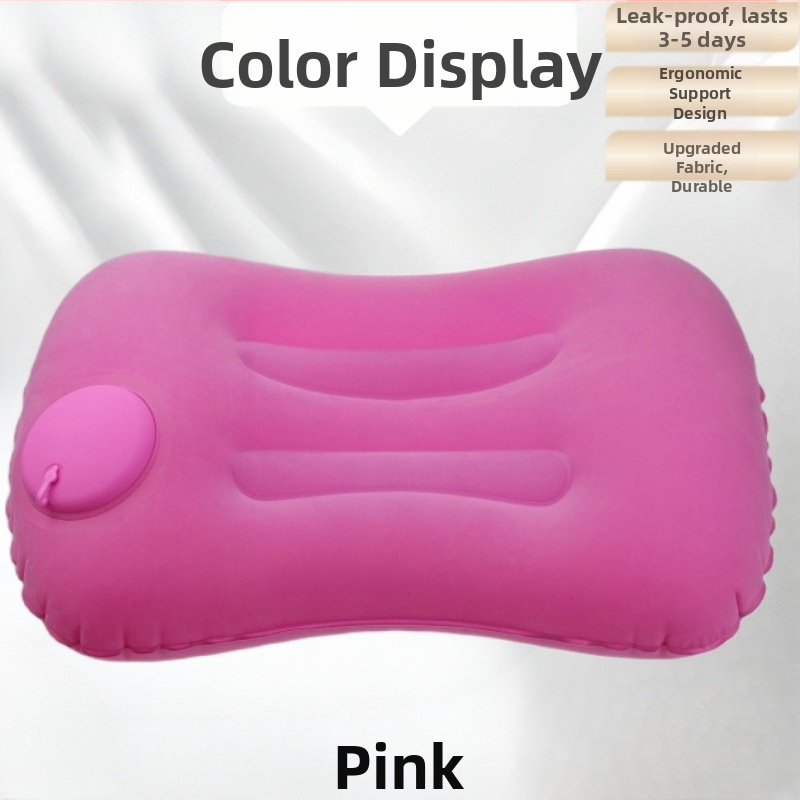 Putnički napuhljivi jastuk, sklopivi, PVC, 16 mm debljina, za odrasle