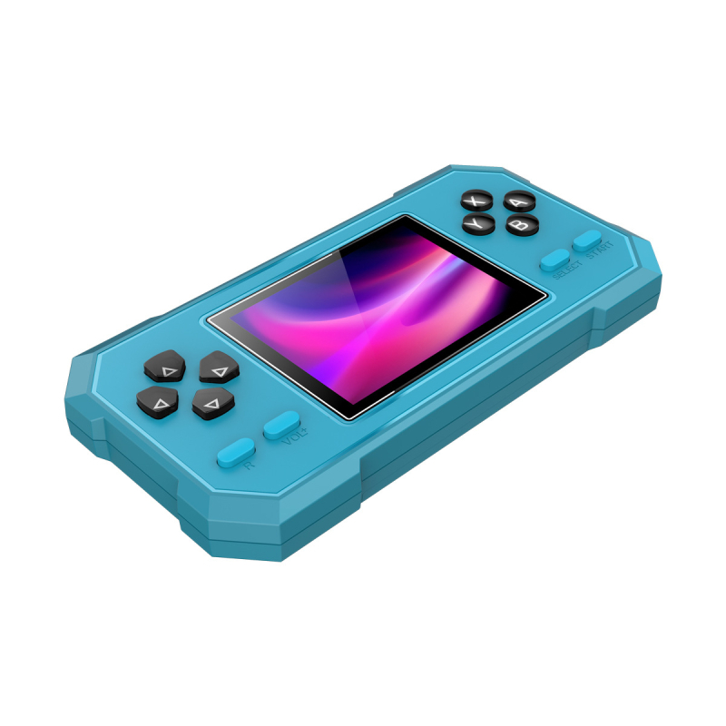 Consolă de jocuri portabilă retro cu 520 de jocuri încorporate, 2 jucători Contra, reîncărcabilă