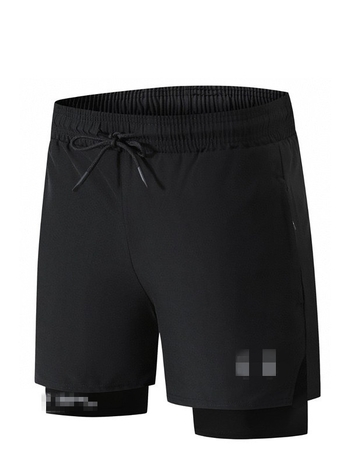 Muške trkačke šorceve, slobodnog kroja, srednji pojas, podstava od najlona, brzo-sušeći poliester materijal, duljina 5/4