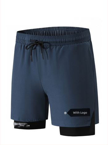 Muške trkačke šorceve, slobodnog kroja, srednji pojas, podstava od najlona, brzo-sušeći poliester materijal, duljina 5/4