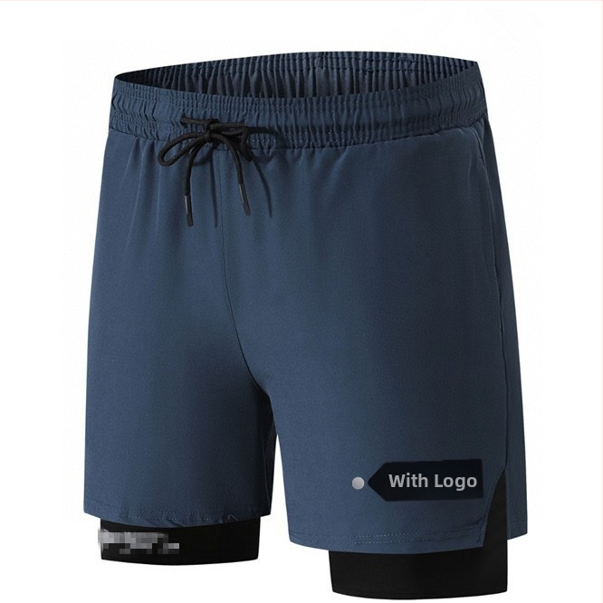 Muške trkačke šorceve, slobodnog kroja, srednji pojas, podstava od najlona, brzo-sušeći poliester materijal, duljina 5/4