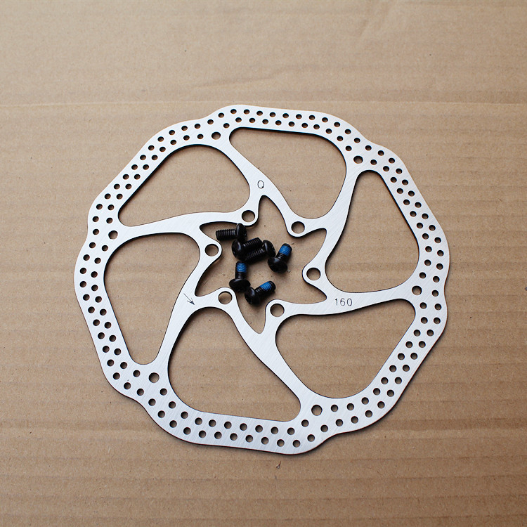 Дисков спирачен ротор Yinxing HS1 за планински велосипед, шестболтов монтаж