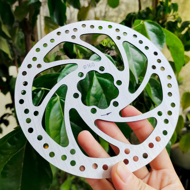 Дисков спирачен ротор Yinxing HS1 за планински велосипед, шестболтов монтаж