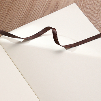 Записник с имитирана кожена подвързия, лепено подвързване, Forest хартия, 100 г/м²