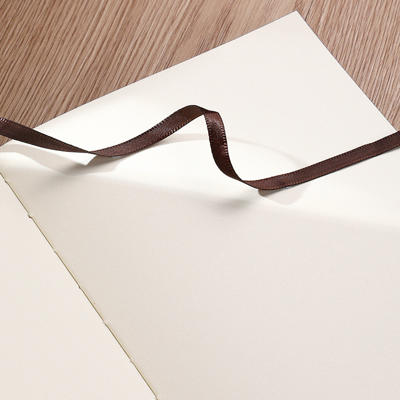 Записник с имитирана кожена подвързия, лепено подвързване, Forest хартия, 100 г/м²