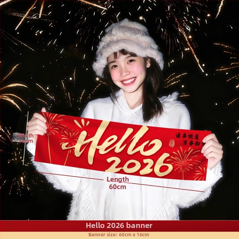 Ръчно държими цифрови числови балони за Нова година 2026 – балон от алуминиево фолио, цифров дизайн, без шарки, без печат на лого