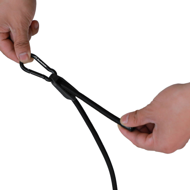 Elastično uže za kampiranje s otpornošću na habanje plastičnom kukom – podesivo uže za pričvršćivanje tereta