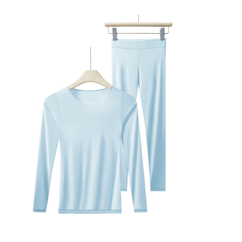 Unisex termalno donje rublje – osnovni sloj od najlon mješavine, 30–50% najlona; tanko platno 101–120 g/m2; okrugli izrez, dugi rukavi, hlače; brzo suši, diše, elastično, zadržava toplinu