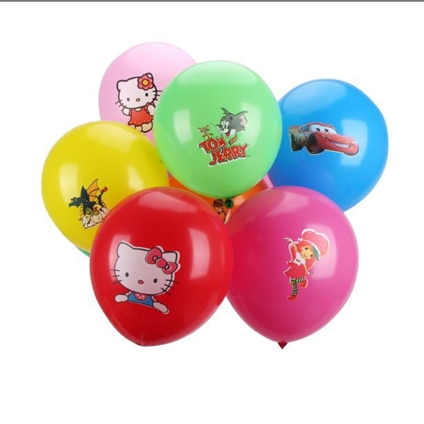 Balon de antrenament pentru respirație pentru vârstnici și copii, balon de latex, formă rotundă, fără logo