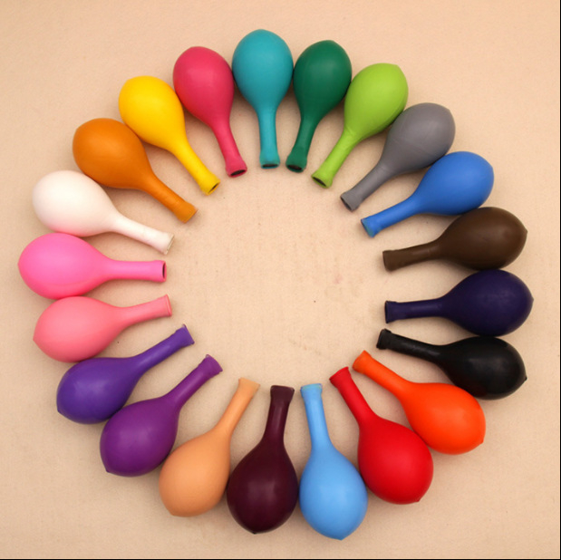 Balon de antrenament pentru respirație pentru vârstnici și copii, balon de latex, formă rotundă, fără logo