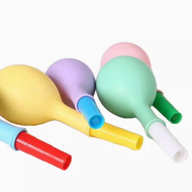 Balon de antrenament pentru respirație pentru vârstnici și copii, balon de latex, formă rotundă, fără logo