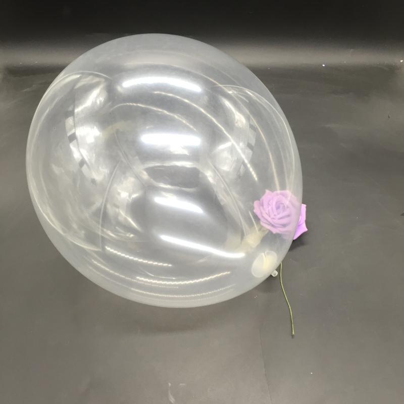 Balon de antrenament pentru respirație pentru vârstnici și copii, balon de latex, formă rotundă, fără logo