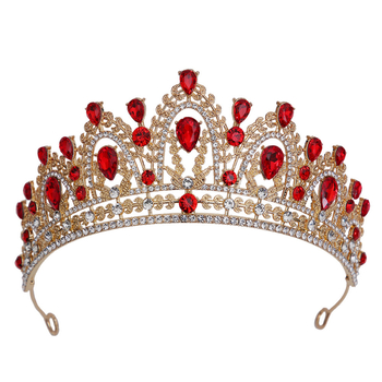 Ženska krunica od legure s ametistnim kristalima i dijamantnom završnom obradom