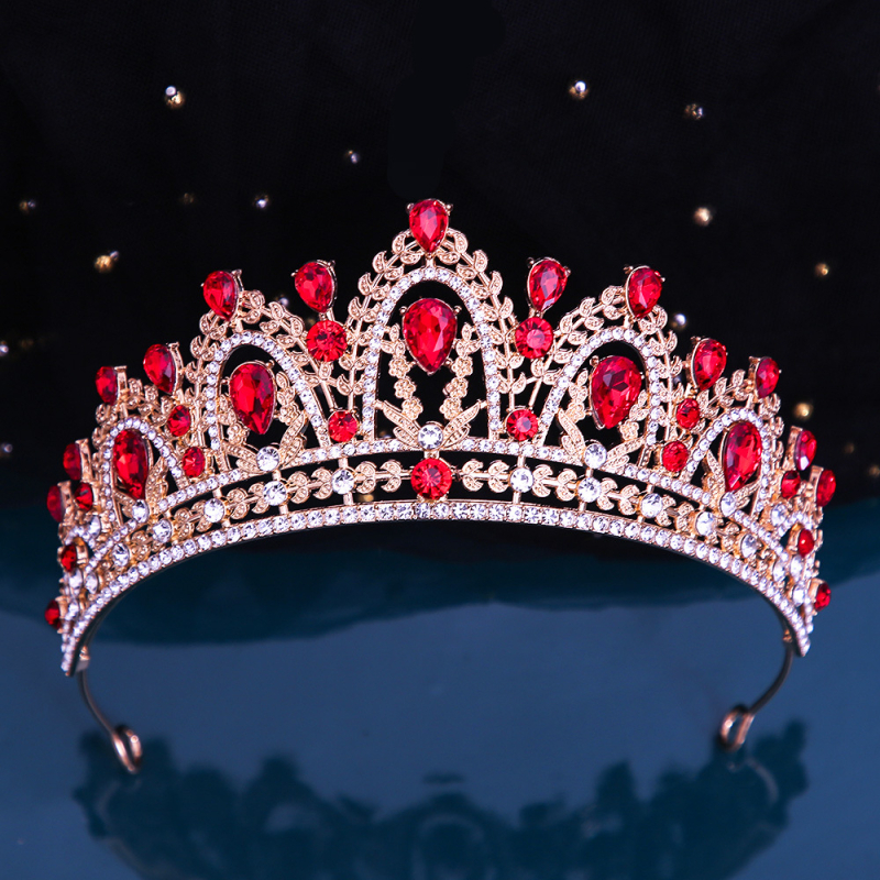 Ženska krunica od legure s ametistnim kristalima i dijamantnom završnom obradom