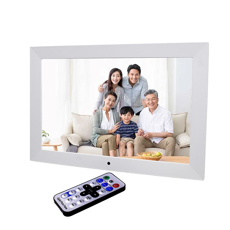 Amaboo v1001 digitalni okvir za fotografije, rezolucija 1280x800, omjer 16:9, podržava SD i USB, reprodukcija fotografija, glazbe i videa, ABS kućište, TV izlaz