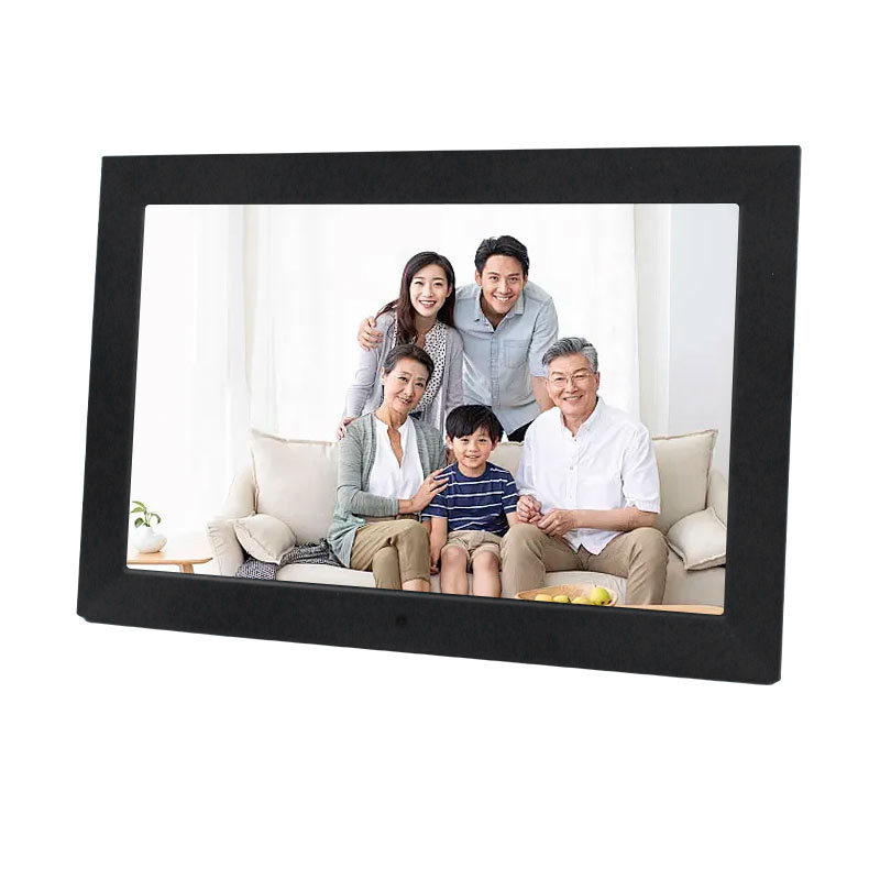 Amaboo v1001 digitalni okvir za fotografije, rezolucija 1280x800, omjer 16:9, podržava SD i USB, reprodukcija fotografija, glazbe i videa, ABS kućište, TV izlaz