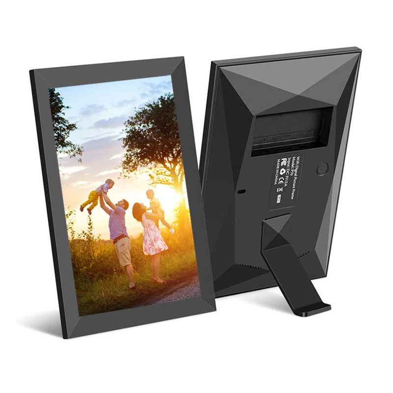 OIOT PA-101B Bežični digitalni okvir za fotografije s rezolucijom 1280x800, 32 GB memorije, podrška TF kartici, Wi-Fi oblak foto-album, reprodukcija videa