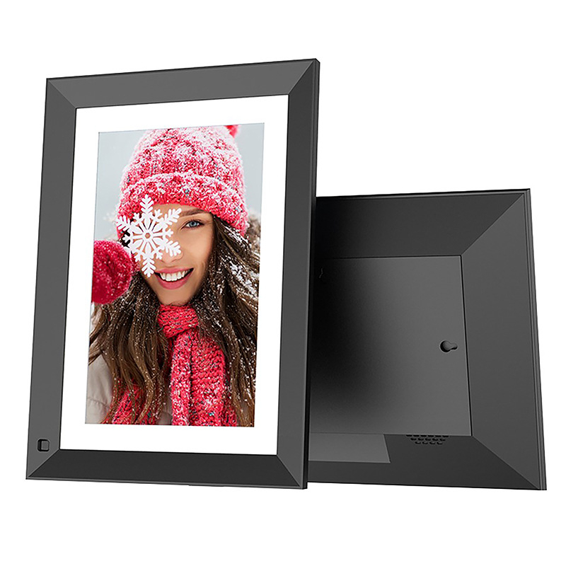 OIOT PA-101B Bežični digitalni okvir za fotografije s rezolucijom 1280x800, 32 GB memorije, podrška TF kartici, Wi-Fi oblak foto-album, reprodukcija videa