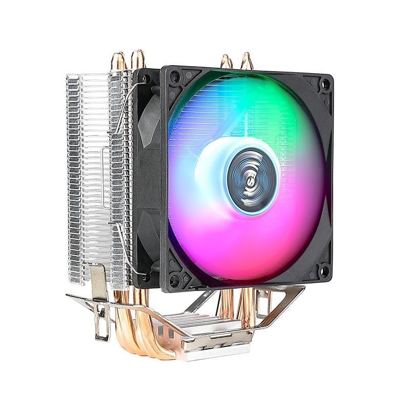 CPU hladnjak s dvije toplovodne cijevi, bakar, uljni ležaj, 1800 RPM, 18 dBA