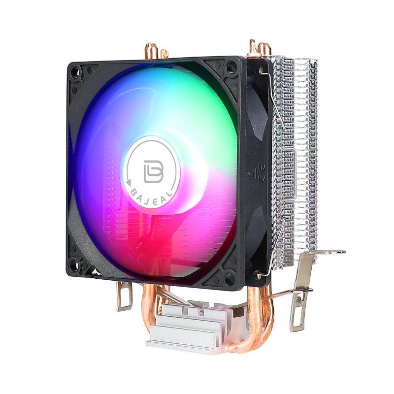 CPU hladnjak s dvije toplovodne cijevi, bakar, uljni ležaj, 1800 RPM, 18 dBA