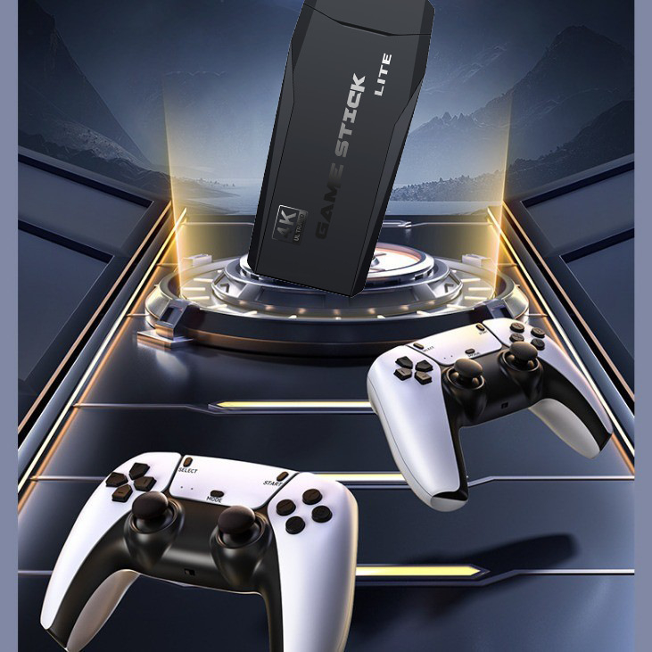 M8 Pro κονσόλα ρετρό παιχνιδιών – Ασύρματα 2.4G χειριστήρια, 64GB, HDMI 1080p, για δύο παίκτες