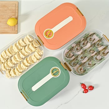 Съхранителна кутия Sakoto - PP материал, преносима и запазва свежест, прост и модерен стил